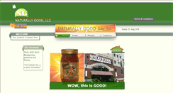 Desktop Screenshot of naturallygoodsalsa.com